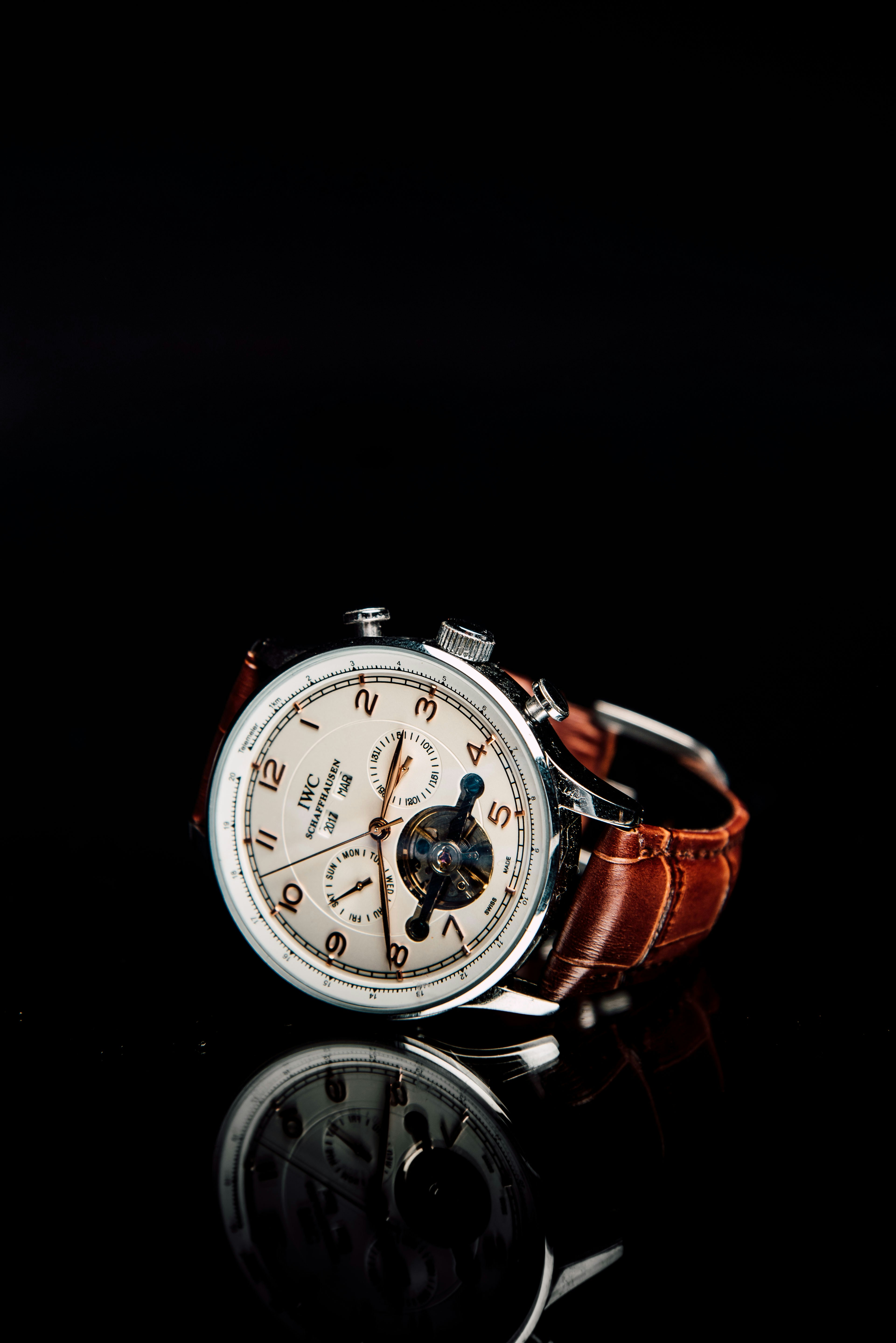 Luxury gold watch